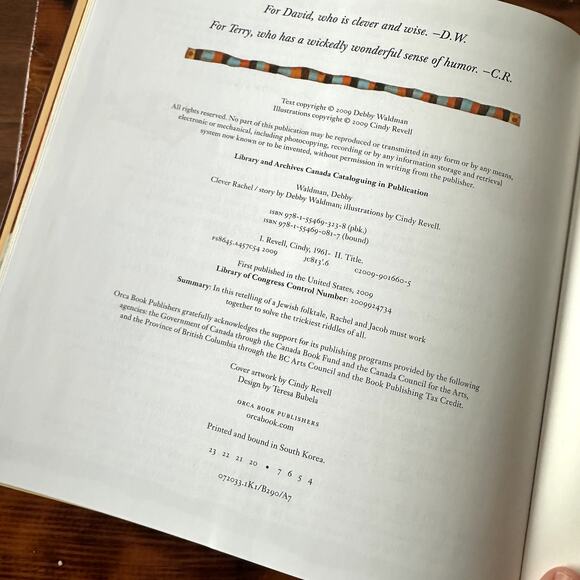 PJ Library Clever Rachel Jewish Paperback Book - Picture 3 of 10